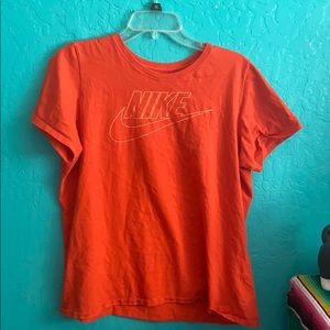 Orange Nike Shirt
